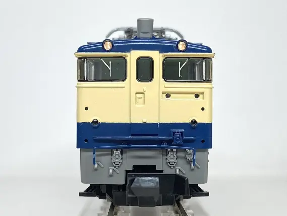 EF65 1000番代（下関地域鉄道部）が入線しました。 TOMIX 7189