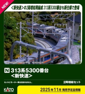 KATO 10-1921 313系5300番台＜新快速＞ 2両増結セット カトー Nゲージ鉄道模型