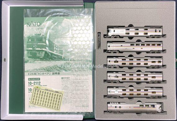 KATO 10-2112 E26系「カシオペアクルーズ」 6両基本セット カトー Nゲージ鉄道模型
