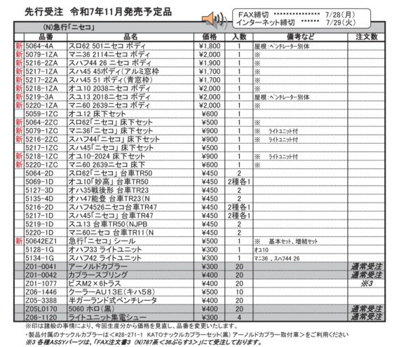 (N)急行「ニセコ」