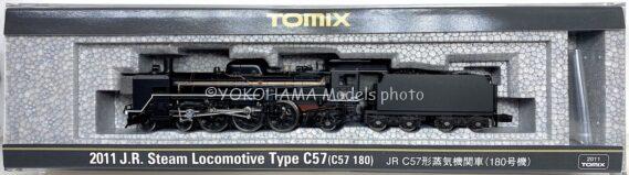 TOMIX 2011 JR C57形蒸気機関車（180号機） トミックス Nゲージ鉄道模型 C57 180