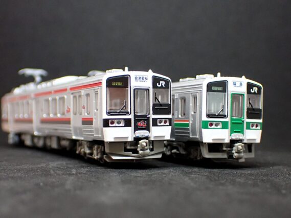 ジオコレ 266686 鉄道コレクション JR719系0番代(磐越西線) 2両セットＢ ジオコレ Nゲージ 鉄道模型