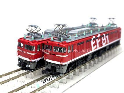 EF81 95レインボー塗装機 が入線しました。　KATO 3066-F