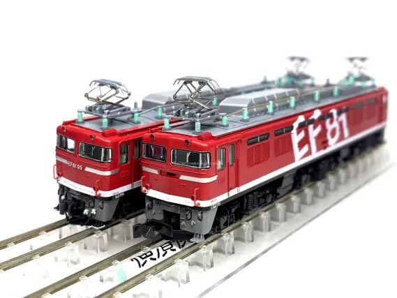KATO EF81 95 レインボー EF81 95レインボー塗装機 が入線しました。 KATO 3066-F