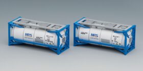 私有 ISO 20ftタンクコンテナ(日陸・2個入)　2025年7月発売予定　品番：3169　鉄道模型　TOMIX(トミックス)