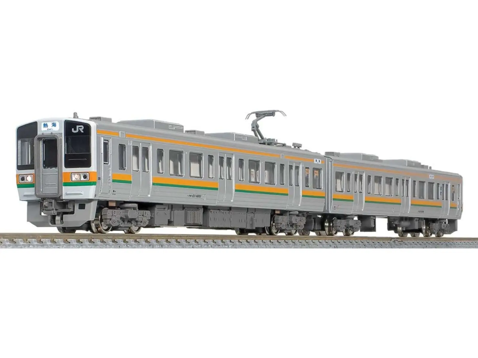 GREENMAX 32043 JR211系6000番台（GG編成・車番選択式）基本2両編成セット （動力付き） Nゲージ 鉄道模型