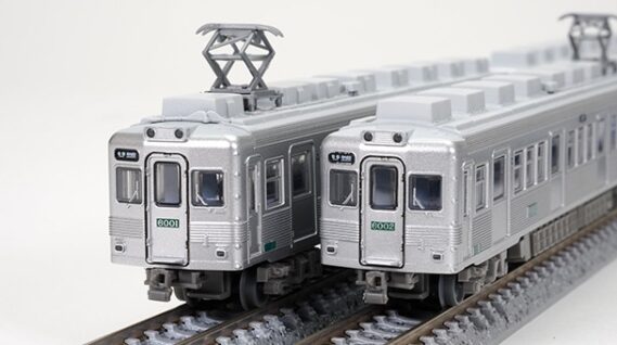 ジオコレ 335177 鉄道コレクション 南海電気鉄道6000系（なつかしのステンレス無塗装） 4両セット 鉄道模型
