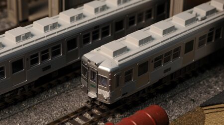 【鉄コレ】南海電気鉄道6000系（なつかしのステンレス無塗装） 2両セット　335184　トミーテック　ジオコレ(鉄道コレクション)