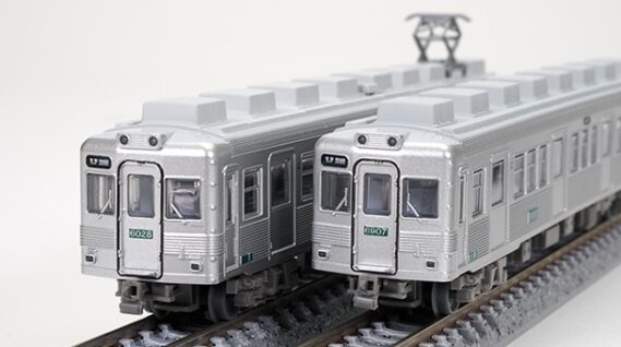 ジオコレ 335184 鉄道コレクション 南海電気鉄道6000系（なつかしのステンレス無塗装） 2両セット ジオコレ Nゲージ 鉄道模型