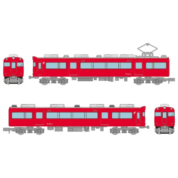 TOMYTEC 鉄コレ 名鉄3700系2両セット(赤帯時代) 限定品 鉄道コレクション | ジオコレ | トミーテック