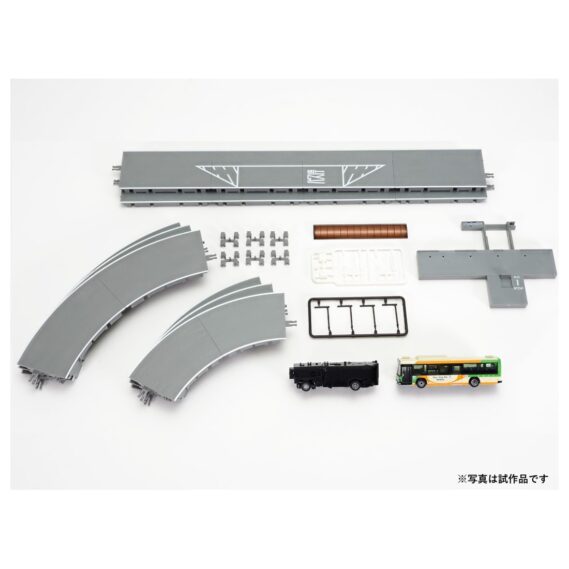 バスコレ走行システム 基本セットA4＜いすゞ エルガ東京都交通局仕様＞　2025年12月発売予定337669 トミーテック ジオコレ Nゲージ鉄道模型