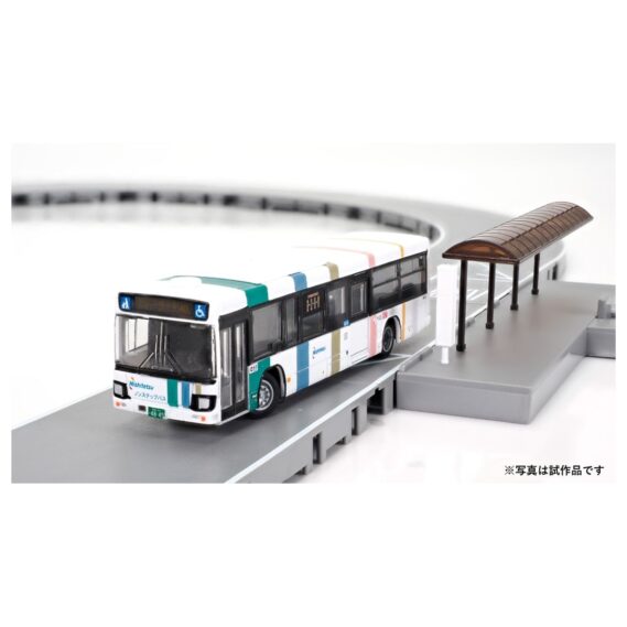 バスコレ走行システム 基本セットA5＜いすゞ エルガ西日本鉄道仕様＞　2025年12月発売予定337676 トミーテック ジオコレ Nゲージ鉄道模型