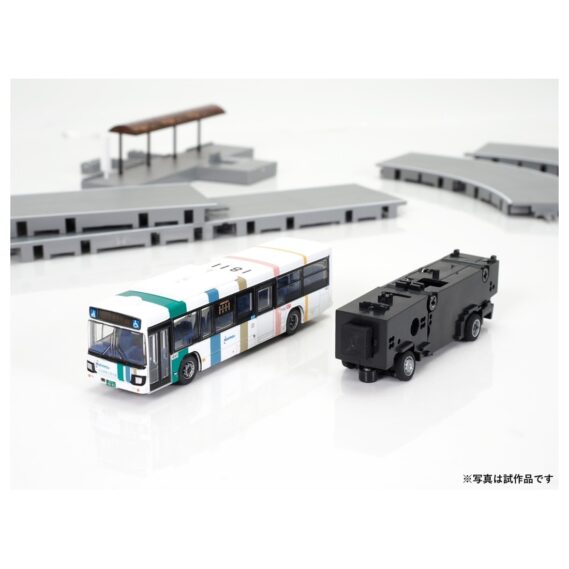 バスコレ走行システム 基本セットA5＜いすゞ エルガ西日本鉄道仕様＞　2025年12月発売予定337676 トミーテック ジオコレ Nゲージ鉄道模型