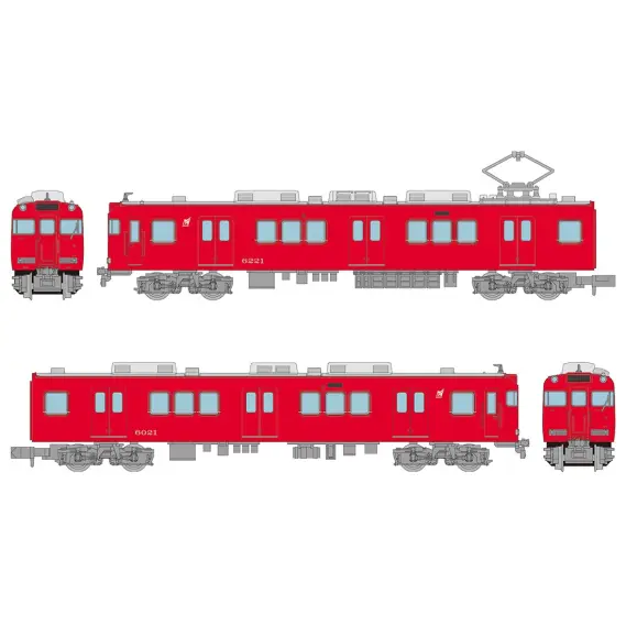 鉄コレ 名古屋鉄道6000系（5次車・三河線）2両セット 2025年12月