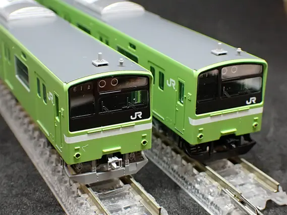 201系通勤電車（JR西日本30N更新車・ウグイス・混色床下)セット 品番