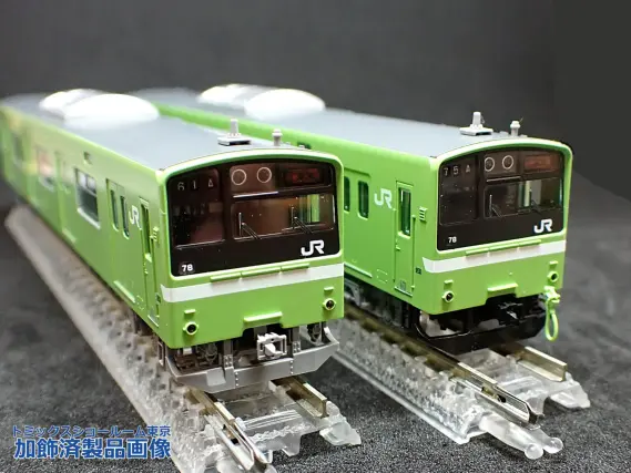 201系通勤電車（JR西日本30N更新車・ウグイス・混色床下)セット 品番