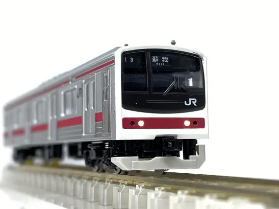 205系通勤電車（京葉線・新製車）が入線しました。 TOMIX 98878