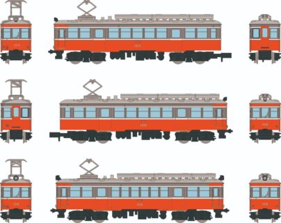 鉄道コレクション 箱根登山電車モハ1形・モハ2形(104+106+108)3両セット　2025年10月発売予定hakone2025 トミーテック ジオコレ Nゲージ鉄道模型
