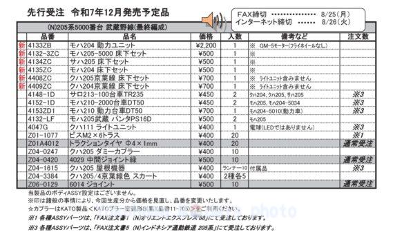 (N)205系5000番台 武蔵野線(最終編成)