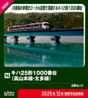 KATO 10-1666 キハ25形1000番台(高山本線・太多線)2両セット カトー Nゲージ鉄道模型