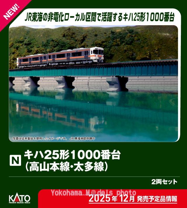 KATO 10-1666 キハ25形1000番台(高山本線・太多線)2両セット カトー Nゲージ鉄道模型