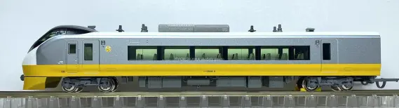 E657系＜E653系リバイバルカラー(黄)＞のK2編成が入線しました