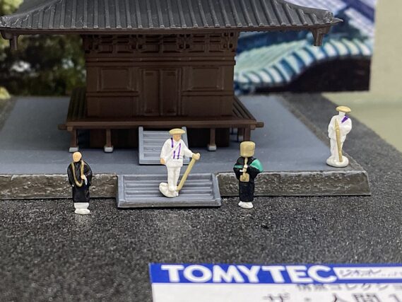 ジオコレ 330707 情景コレクション ザ・人間143 お寺の人々 ジオコレ Nゲージ 鉄道模型