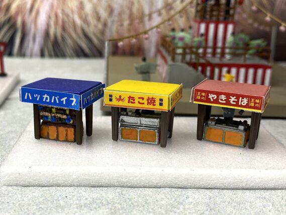 ジオコレ 335061 情景コレクション 情景小物003-3 露店B3 ジオコレ Nゲージ 鉄道模型