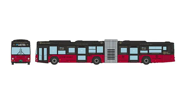 ザ·バスコレクション 岐阜バス GIFU RED OMNIBUS 337690 トミーテック