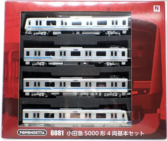 ポポンデッタ 6081+6082 小田急5000形10両セット 公式]鉄道模型(6083小田急5000形 10両セット)商品詳細