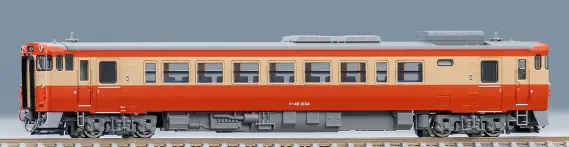JR キハ40-2000形（JR西日本更新車・2134番ノスタルジー） JR キハ40 2000形 (JR西日本更新車・2134番 ノスタルジー) 品番：7444