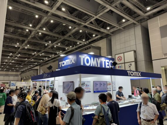 第24回 国際鉄道模型コンベンション（JAM 2025）が2025年8月8日（金）～10日（日）で国際展示場西１で開催。トミーテックブースにて新製品・試作品・製品が公開されました