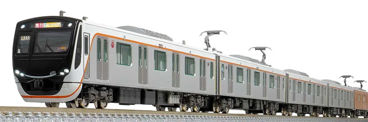 東急電鉄6020系（Q SEAT車付き・ロングシートモード・車番選択式）7両編成セット（動力付き）　2026年2月発売予定　32126　GREENMAX(グリーンマックス)　[鉄道模型] 完成品Nゲージ車両