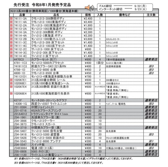 (N)313系300番台(静岡車両区)/1000番台(東海道本線)