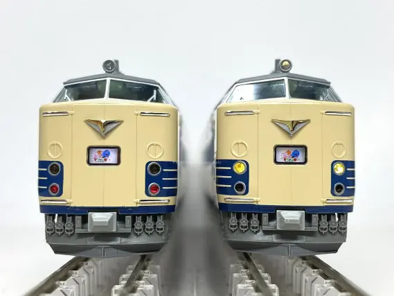 KATO 583系　8両セット 583系 N1・N2編成「わくわくドリーム号」 が入線しました。 KATO