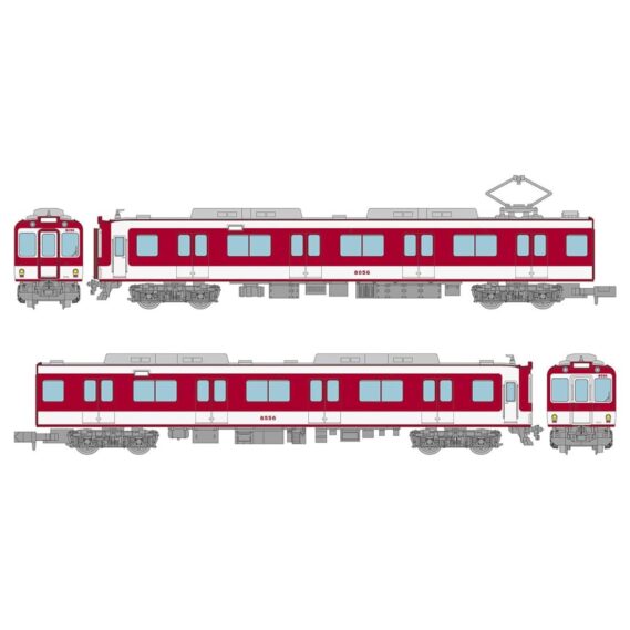 鉄道コレクション 近畿日本鉄道8000系（初期車・過渡期塗装）2両セットB　2026年2月発売予定337300 トミーテック ジオコレ Nゲージ鉄道模型