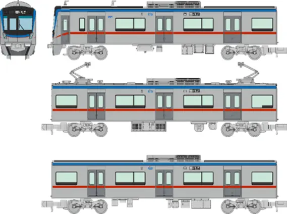 鉄コレ 京成電鉄80000形 3両セット 2026年2月発売予定 337805
