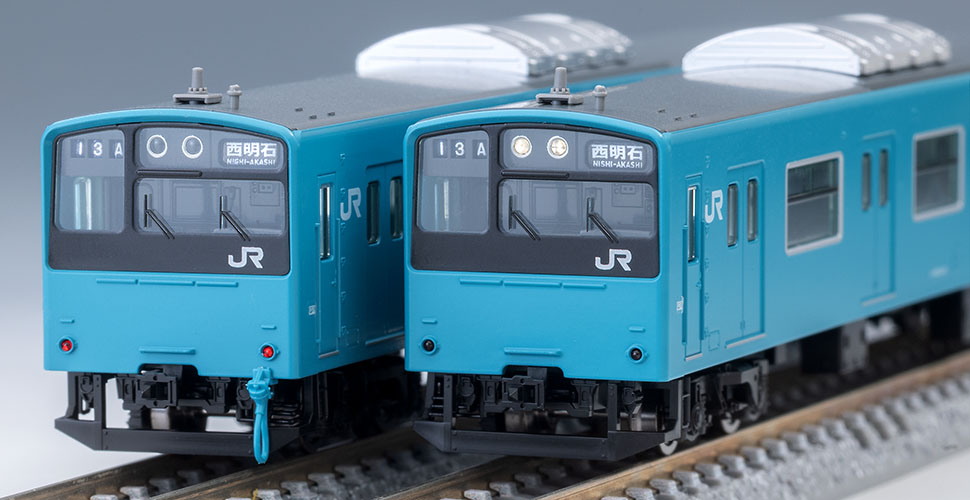 JR 201系通勤電車（JR西日本30N更新車・スカイブルー）セット 品番