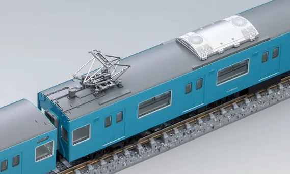 【てん様】 N) 98855 JR 201系通勤電車（JR西日本30N更新車・スカイブルー）セット