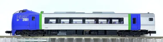 キハ281-2、キハ280-102「北斗」「スーパー北斗」用増結が入線しました