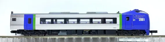 キハ281-2、キハ280-102「北斗」「スーパー北斗」用増結が入線しました