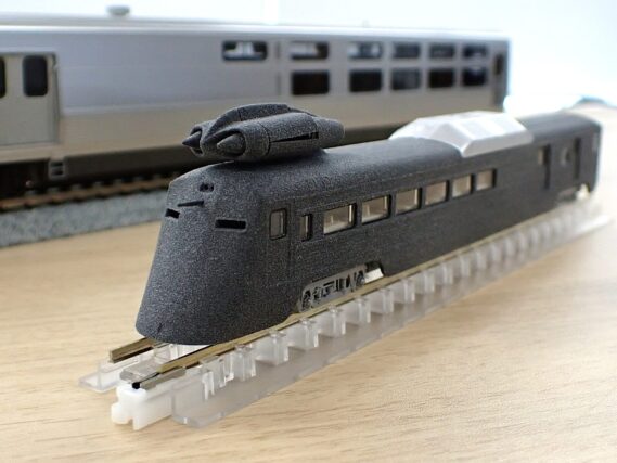 New York Central M-497 Black Beetle ジェット機関車 ジェットカー RDC-3から改造 New York Central M-497 Black Beetle ジェット機関車 ジェットカー RDC-3から改造