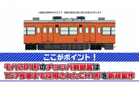 JR 201系通勤電車(中央線·貫通編成)セット 2026年3月発売予定 品番