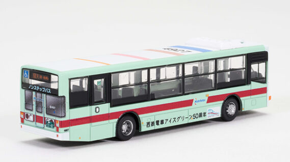 ザ・バスコレクション 西日本鉄道 西鉄電車アイスグリーン50周年ラッピングバス 2026年2月20日発売予定335894 トミーテック ジオコレ Nゲージ鉄道模型