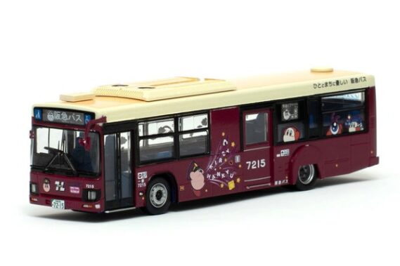 ザ・バスコレクション80 阪急バス 7215号車（吹田）「星のカービィ×阪急電車」ラッピング