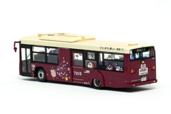 ザ・バスコレクション80 阪急バス 7215号車（吹田）「星のカービィ×阪急電車」ラッピング　2026年6月発売予定337706 トミーテック ジオコレ Nゲージ鉄道模型