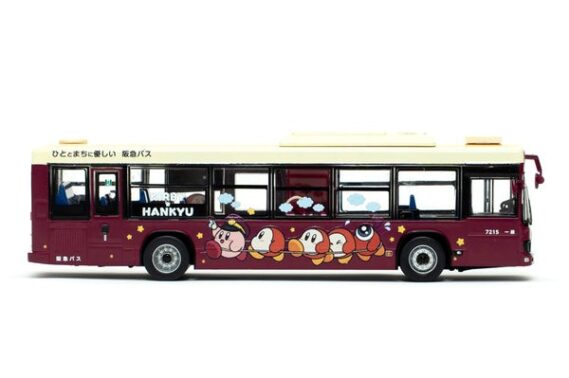 ザ・バスコレクション80 阪急バス 7215号車（吹田）「星のカービィ×阪急電車」ラッピング　2026年6月発売予定337706 トミーテック ジオコレ Nゲージ鉄道模型