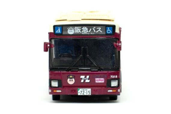 ザ・バスコレクション80 阪急バス 7215号車（吹田）「星のカービィ×阪急電車」ラッピング　2026年6月発売予定337706 トミーテック ジオコレ Nゲージ鉄道模型