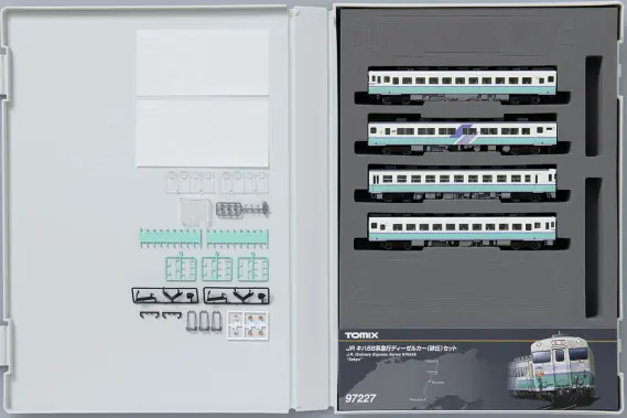 JR キハ58系急行ディーゼルカー（砂丘）セット 品番：97227 鉄道模型