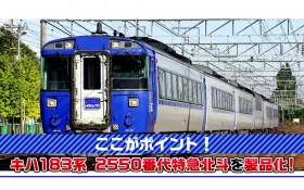 TOMIX JR キハ183-2550系特急ディーゼルカー(北斗)基本セット 品番